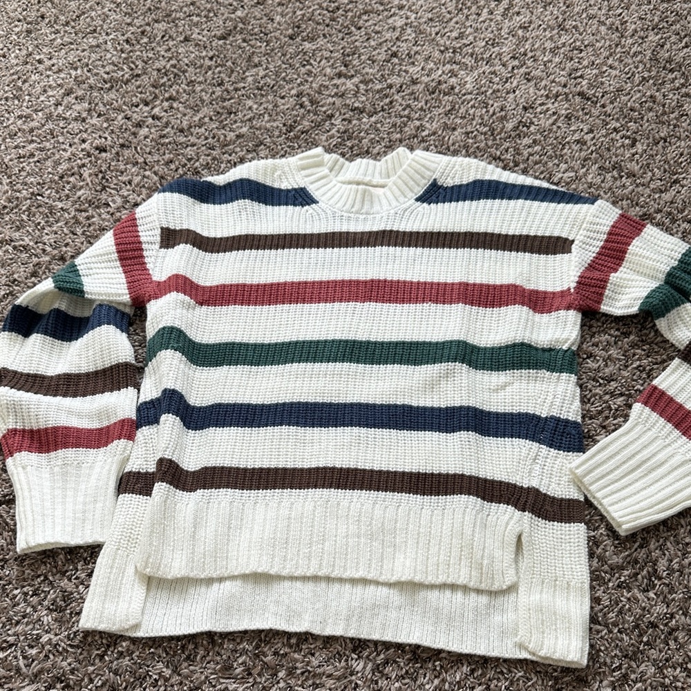 Striped Multicolor Women's Sweater
